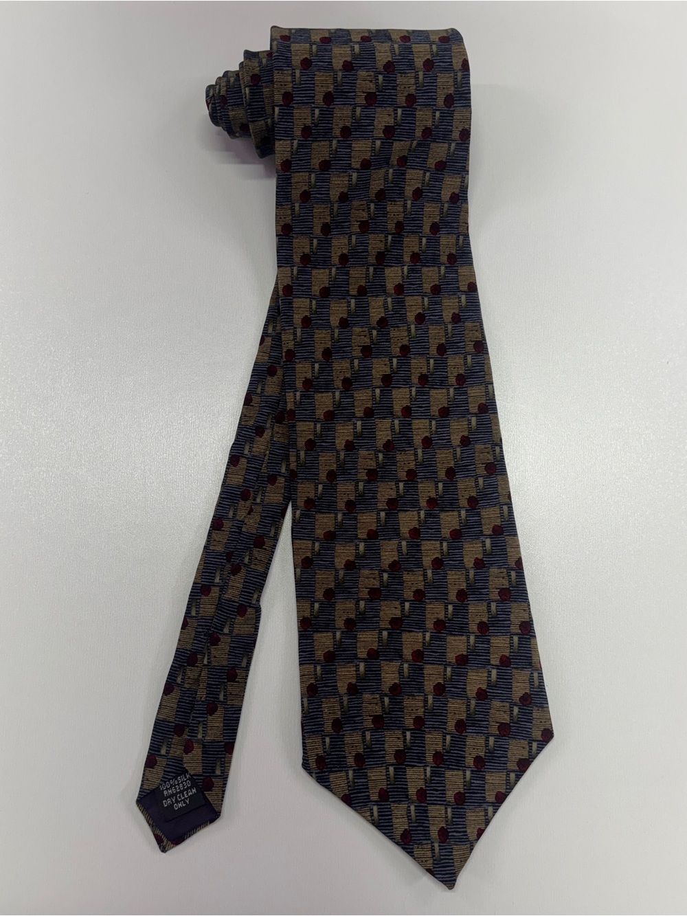 Vintage Christopher Reeve Paul Newman Collection One 100% Silk Tie